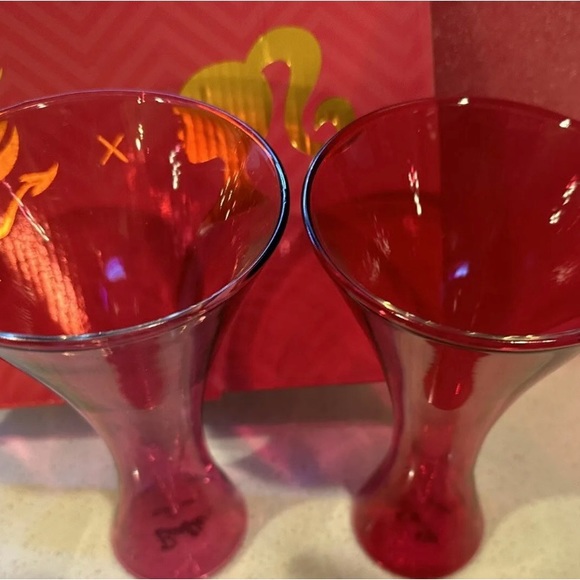 Authentic Barbie cocktail glasses wedding anniversary gift Many sets - Picture 7 of 8
